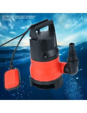 Heave Duty 400W Electric Submersible Pump for Clean Dirty Flood Water US Plug 110V
