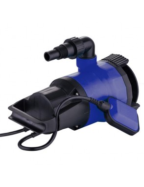 1100W 16000L/H Plastic Water Submersible Pump Black & Blue
