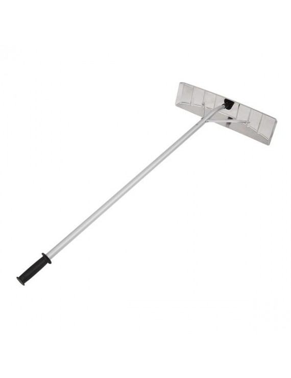 Lightweight Snow Shovel Roof Rake 20FT Extension Poly Blade Adjustable Telescoping Handle