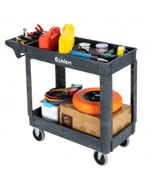 Oshion SC252-S2 Small Two-Layer Plastic Trolley