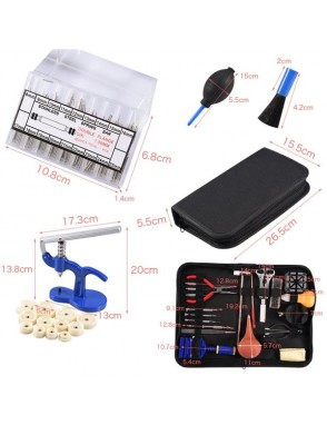 Watch Repair Tool Kit Case Opener Hand Remover Spring Bars Case Press