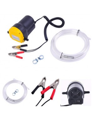 [US-W]Home Use Mini Type Electric Oil Liquid Transfer Pump Black & Yellow