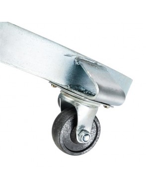 Heavy Duty Drum Dolly 1000 Pound Swivel Casters Wheel Steel Frame Non Tipping Hand Truck Capacity Dollies
