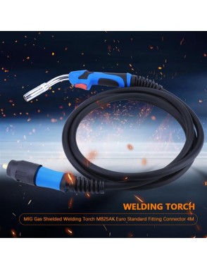 MIG Gas Shielded Welding Torch MB25AK Euro Standard Fitting Connector 4M